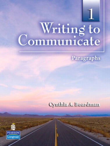 Writing to Communicate 1: Paragraphs - Paperback - VERY GOOD