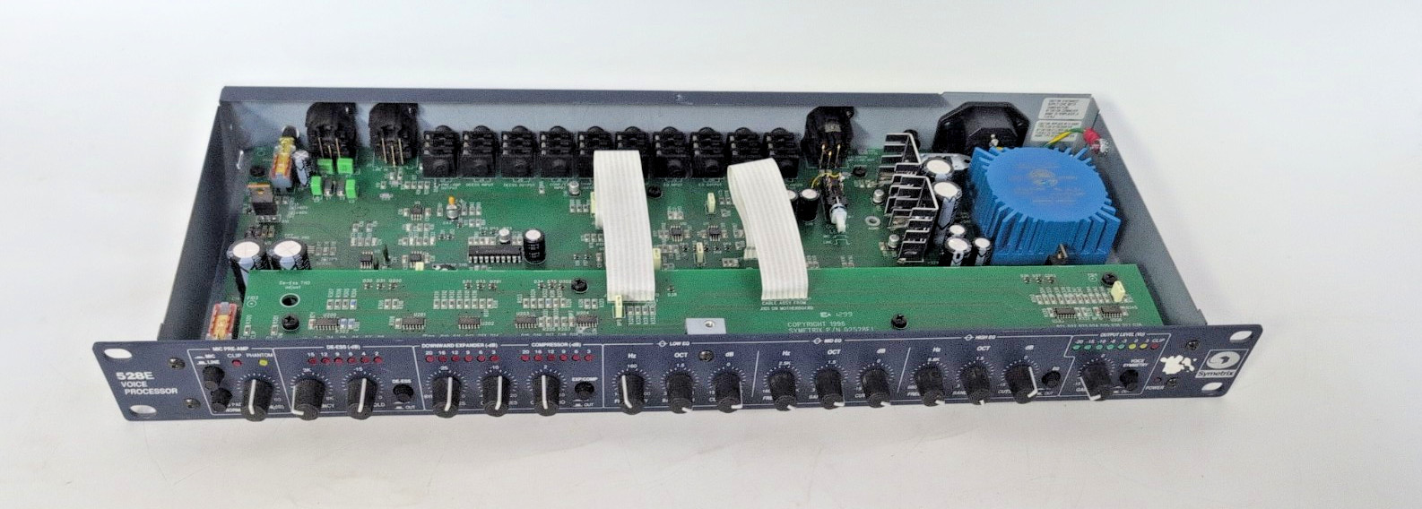 Symetrix 528E Voice Processor-Missing Top Cover
