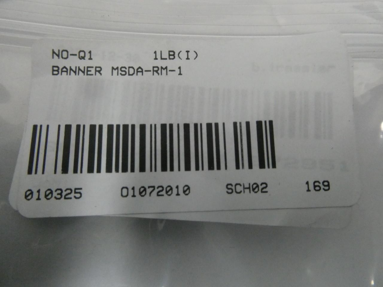 Banner MSDA-RM-1 Relay/power Supply Board