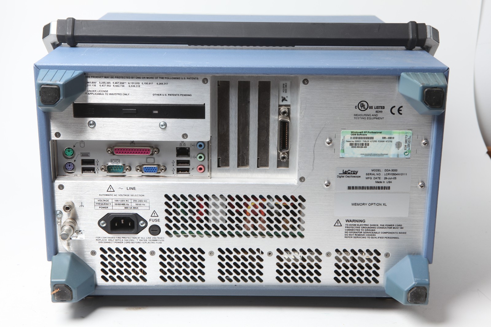 LeCroy DDA-3000 3 Ghz Disk Drive Analyzer Opt XL, GPIB1 - READ, AS-IS