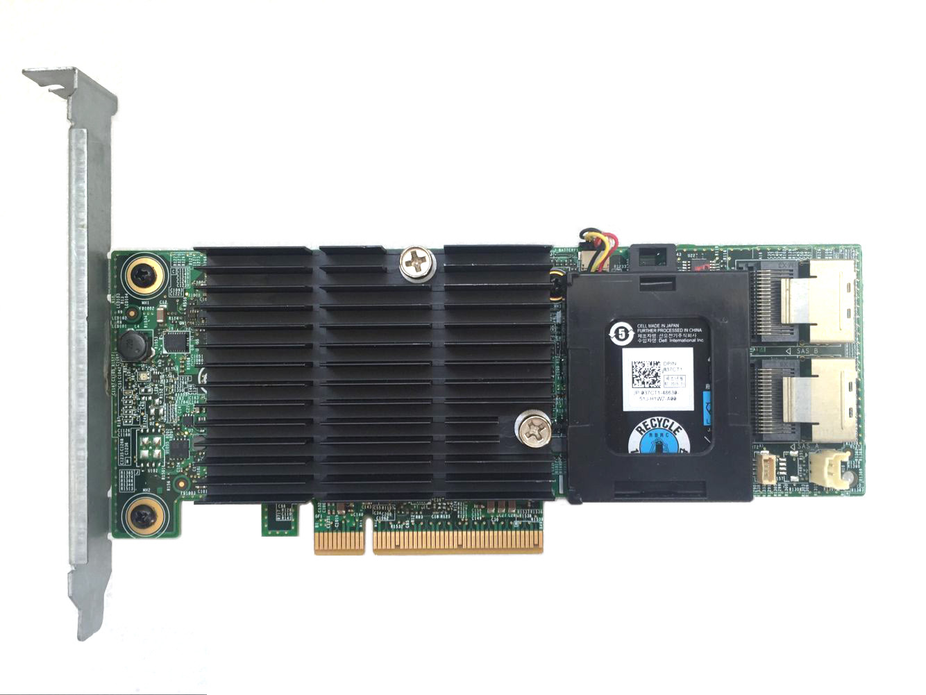 New DELL JJ8XD PERC H710P ADAPTER 1GB CACHE 6Gbp/s SAS PCI-E RAID + battery