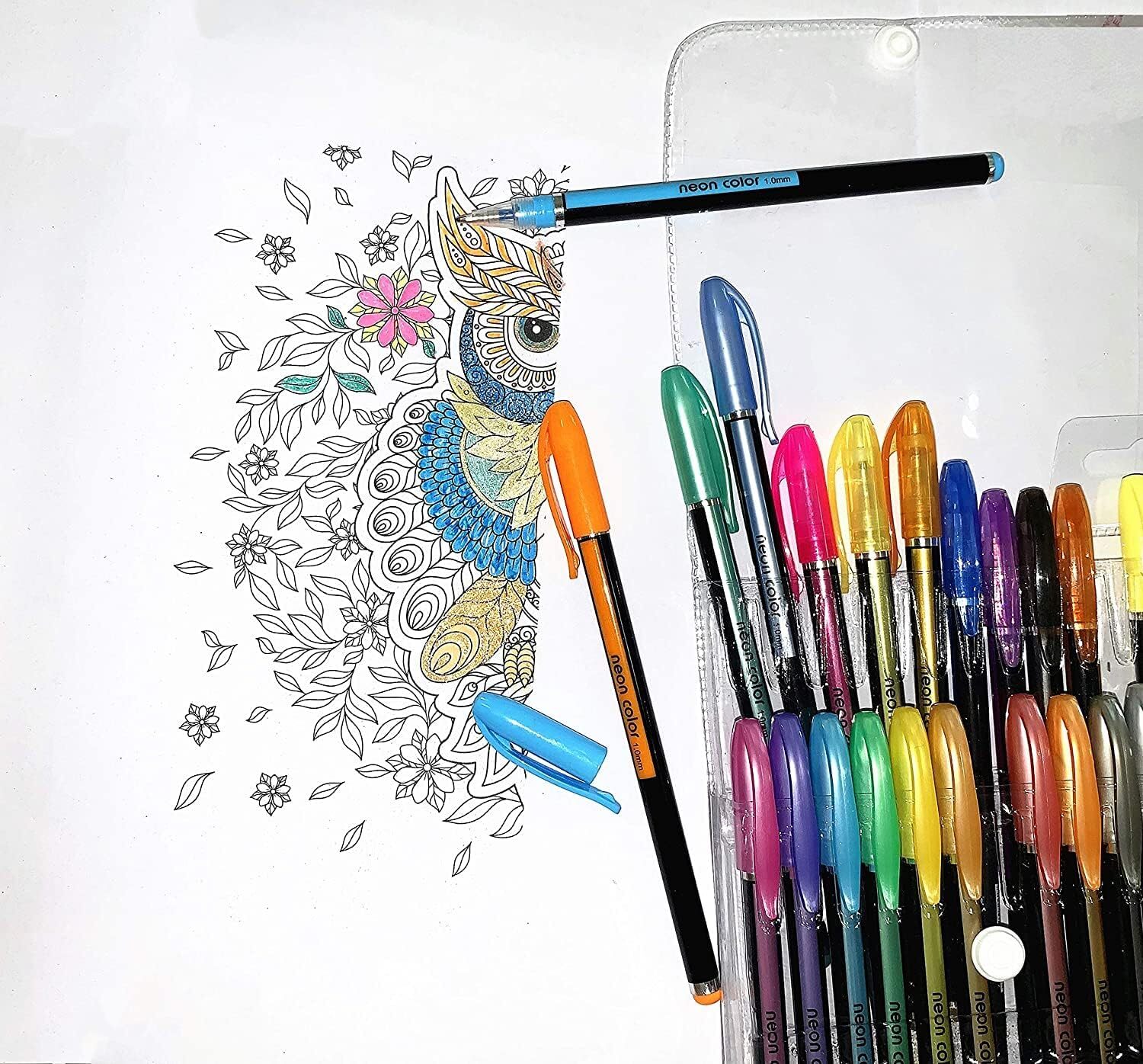 Neon Colour Highlighter 1.0mm Pens