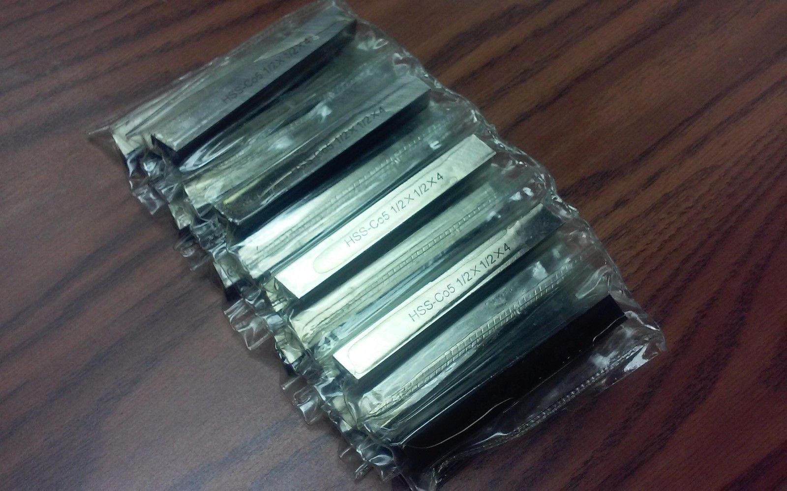 20pcs 1/2  x 4" 5% cobalt HSS Square tool bits for $199.00  #HS-CO5-12---new