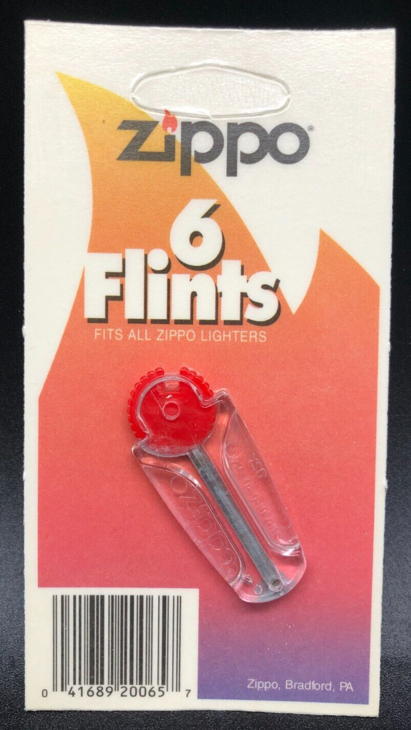 Zippo Lighter Replacement 3 Flints & 3 Wicks Original Value Pack FREE SHIPPING