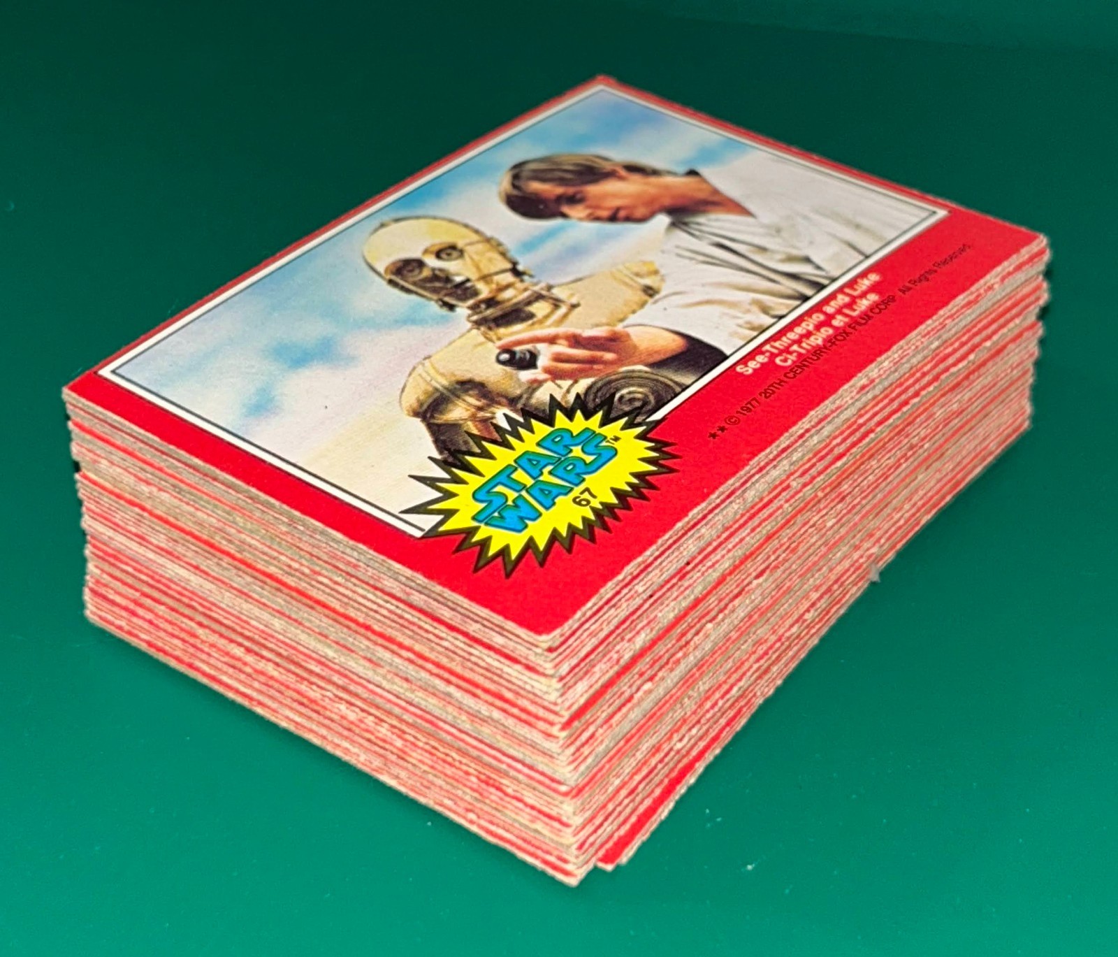 1977 OPC Star Wars trading cards Series 2 (red) (#67-132) U pick