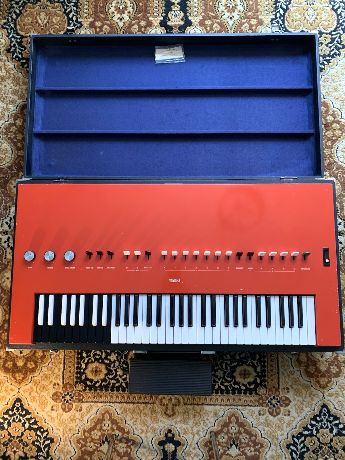 70's Yamaha YC 20 combo organ keyboard  Sly Stone Japan Vintage free shipping 13