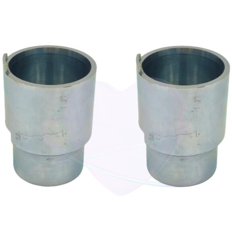 2 PCS 50mm Lifts Extension Raising Columns Truck Adapters for Lift Trays