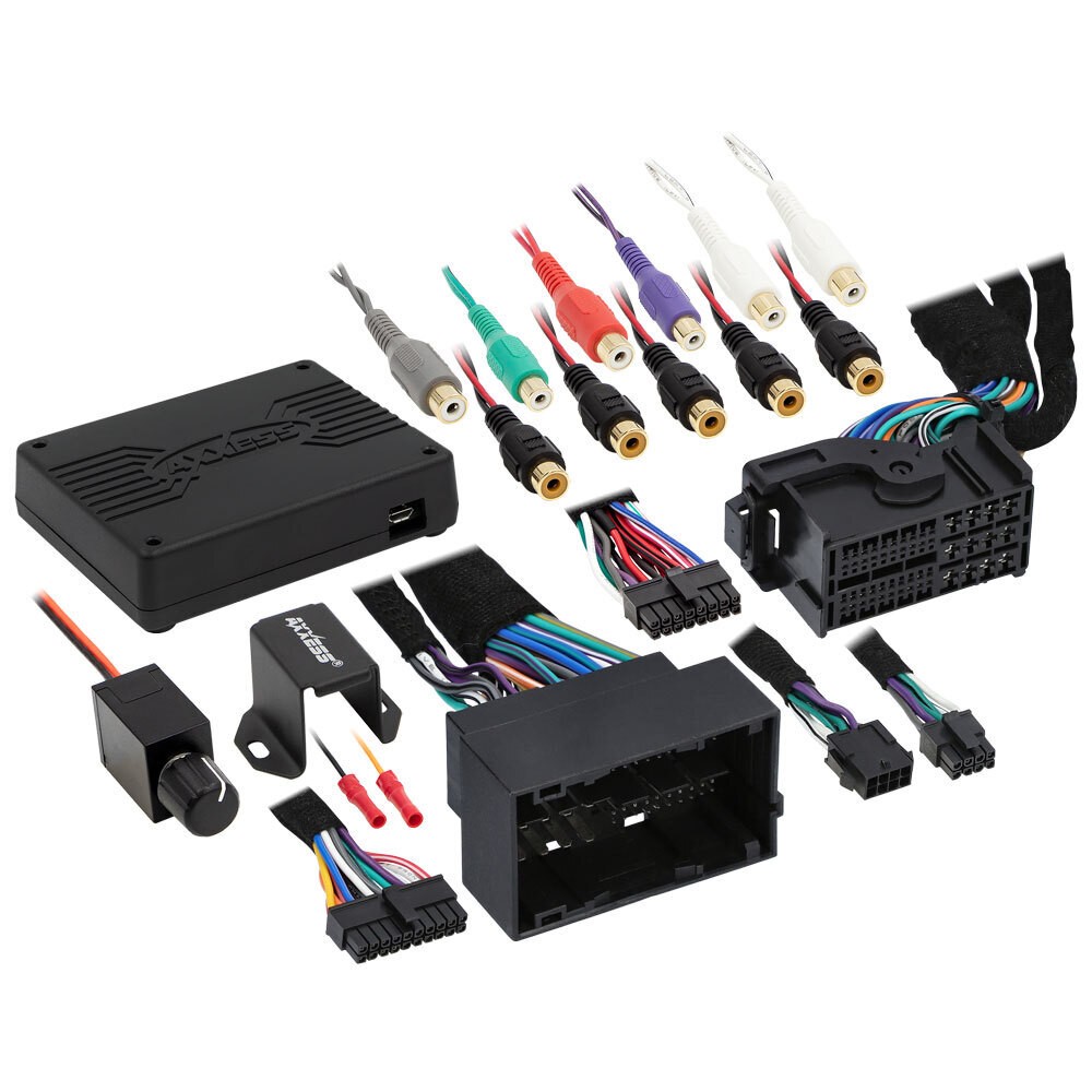 Axxess AXDSPX-CH5, DSP Package with AXDSP-X, T-Harness and Amp Bypass Harness -