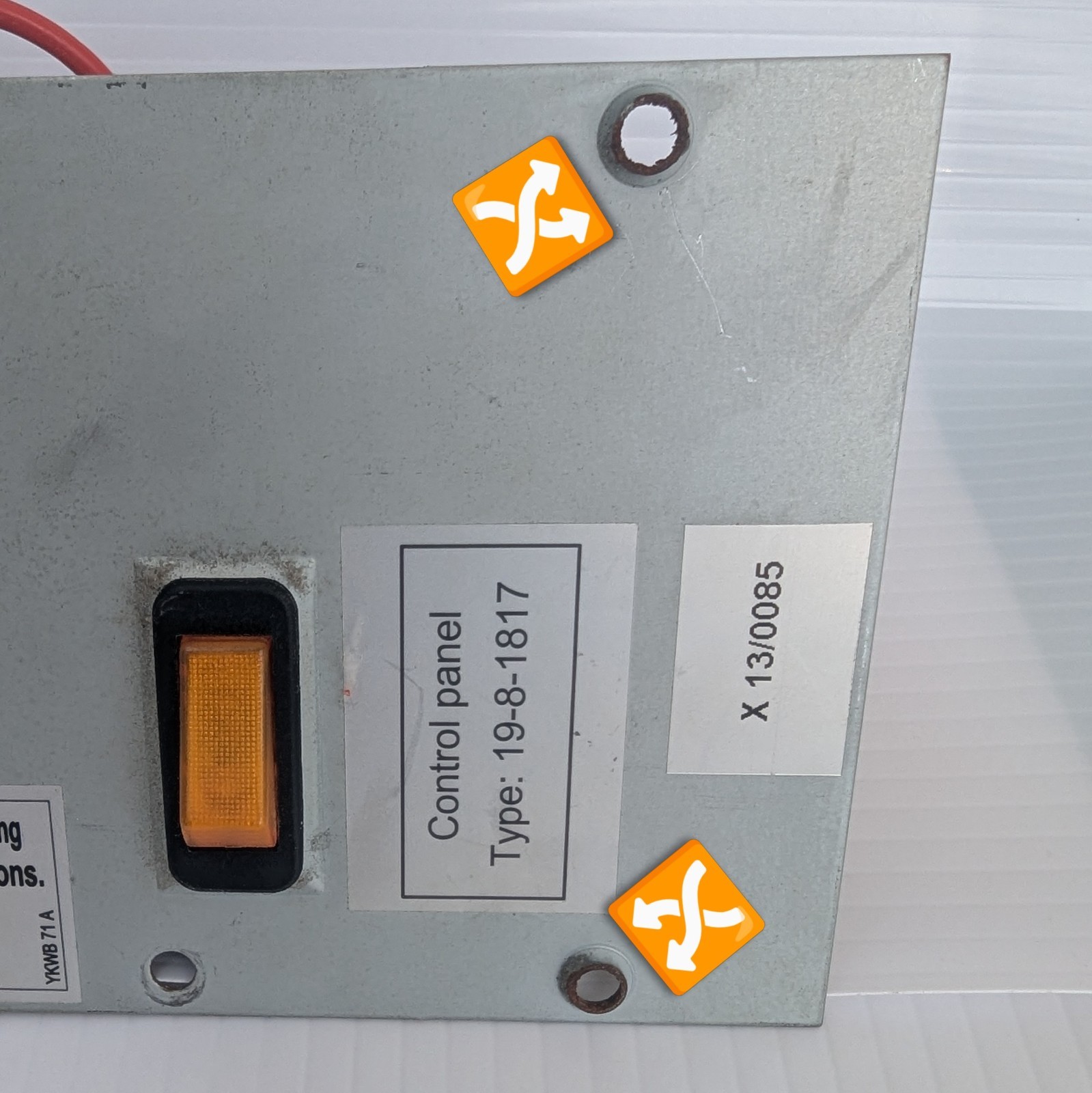 TESTED Amerec Helo SC-60 Sauna Control Panel 19-8-1817 Timer Thermostat NO Knobs