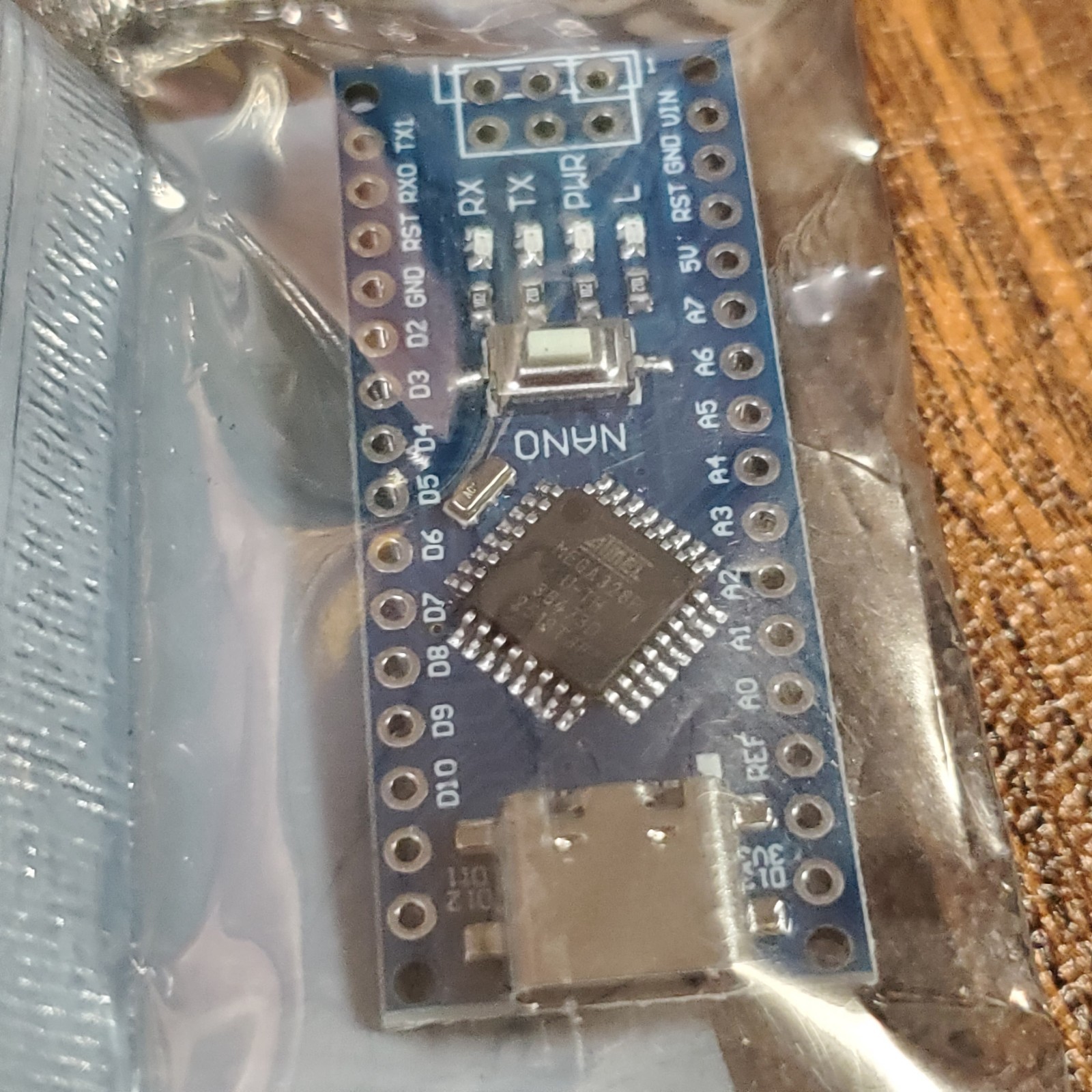 Nano V3.0 ATmega328P TYPE-C Compact Arduino-Compatible Development Control Board