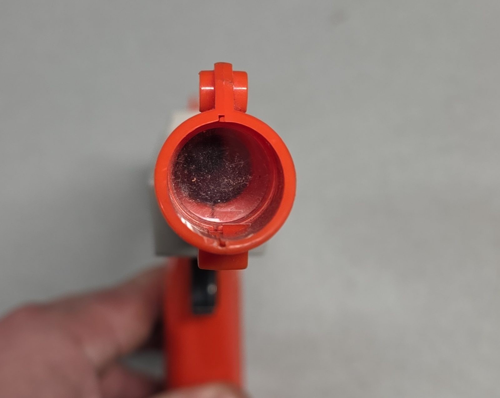 Nintendo Zapper Light Gun Controller for NES Model NES-005 Gray Orange