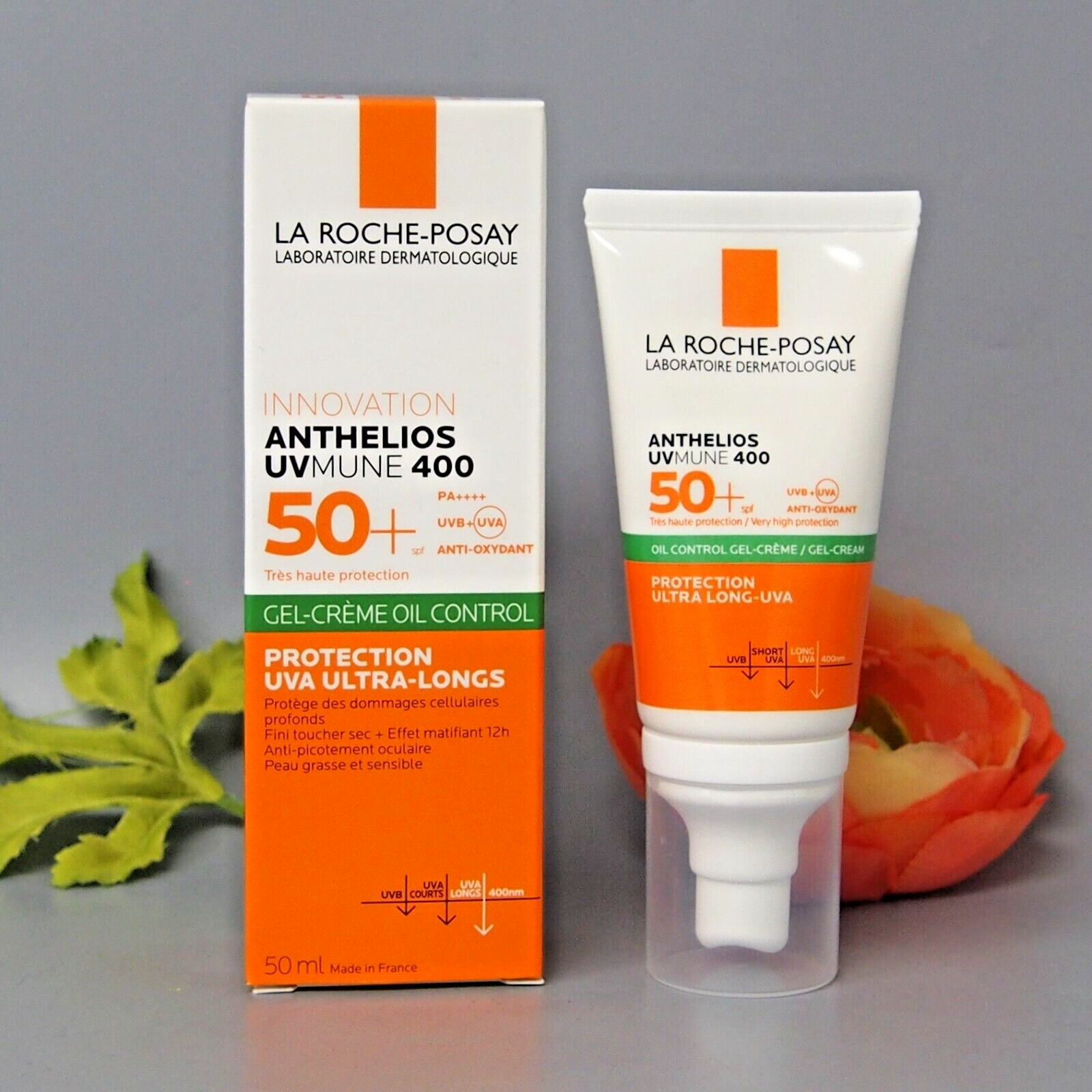 24 PACK La Roche Posay Anthelios SPF50+ Dry Touch Gel Cream 50ml EXP 03/2026