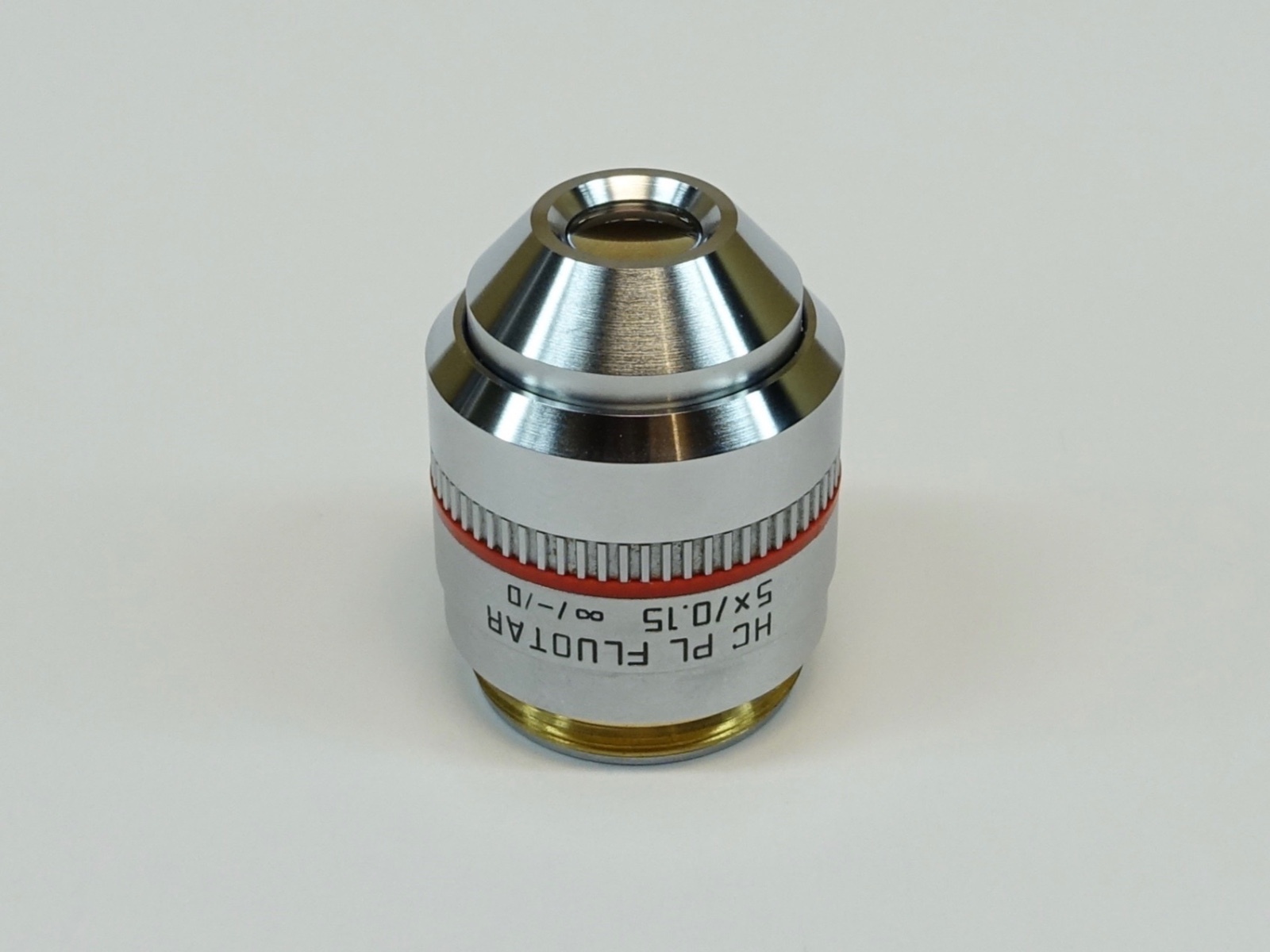 Leica HC PL FLUOTAR 5X/0.15 ∞/-/D Microscope Objective; PN 506504