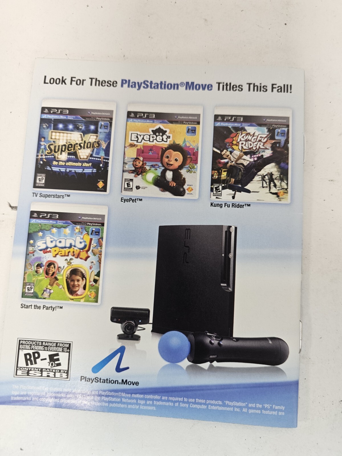 ps3 sports champions manual only