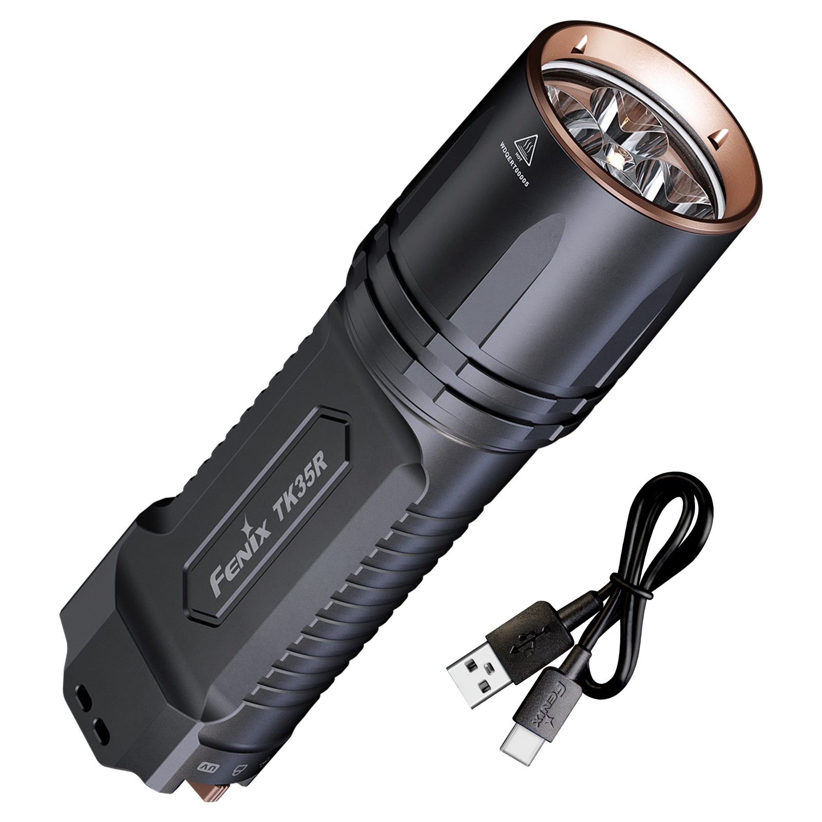 Fenix TK35R 5800 Lumen Multi-Mode Tactical Flashlight with UV Light