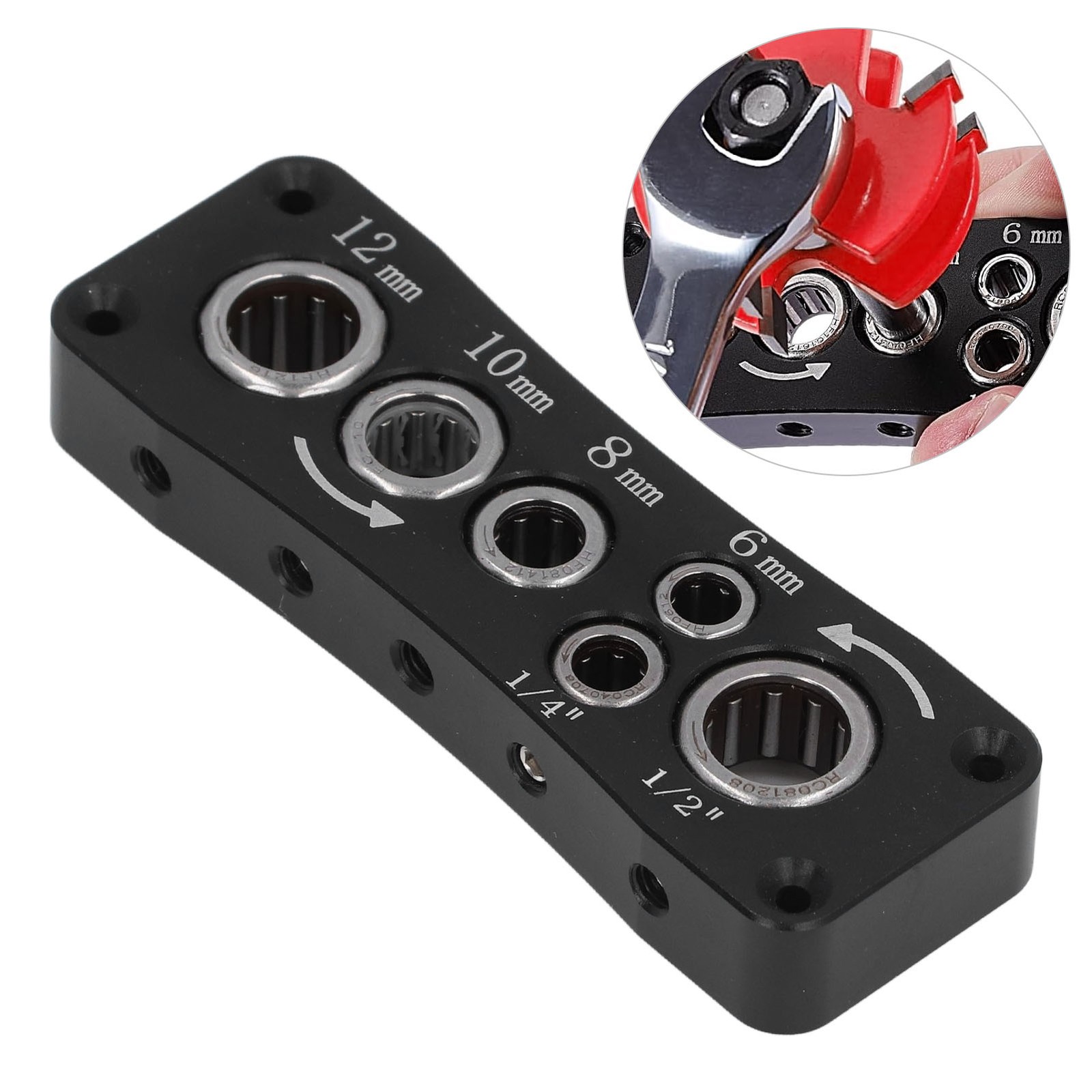 NEW Router Bit Storage Tray High Carbon Steel Multifunctional Router Bit
