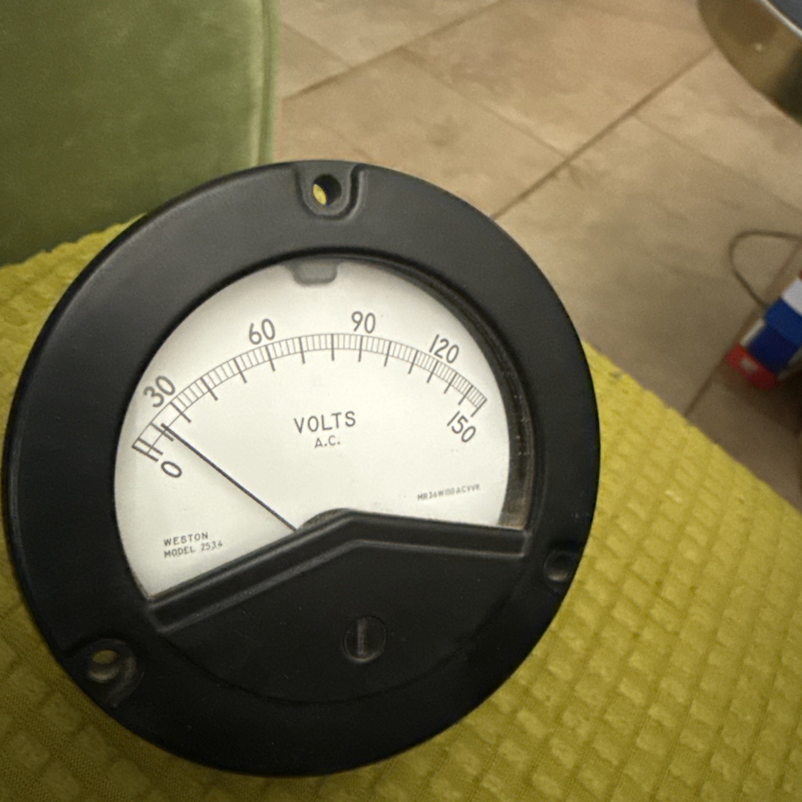 NOS Weston Amp Meter Model 2534