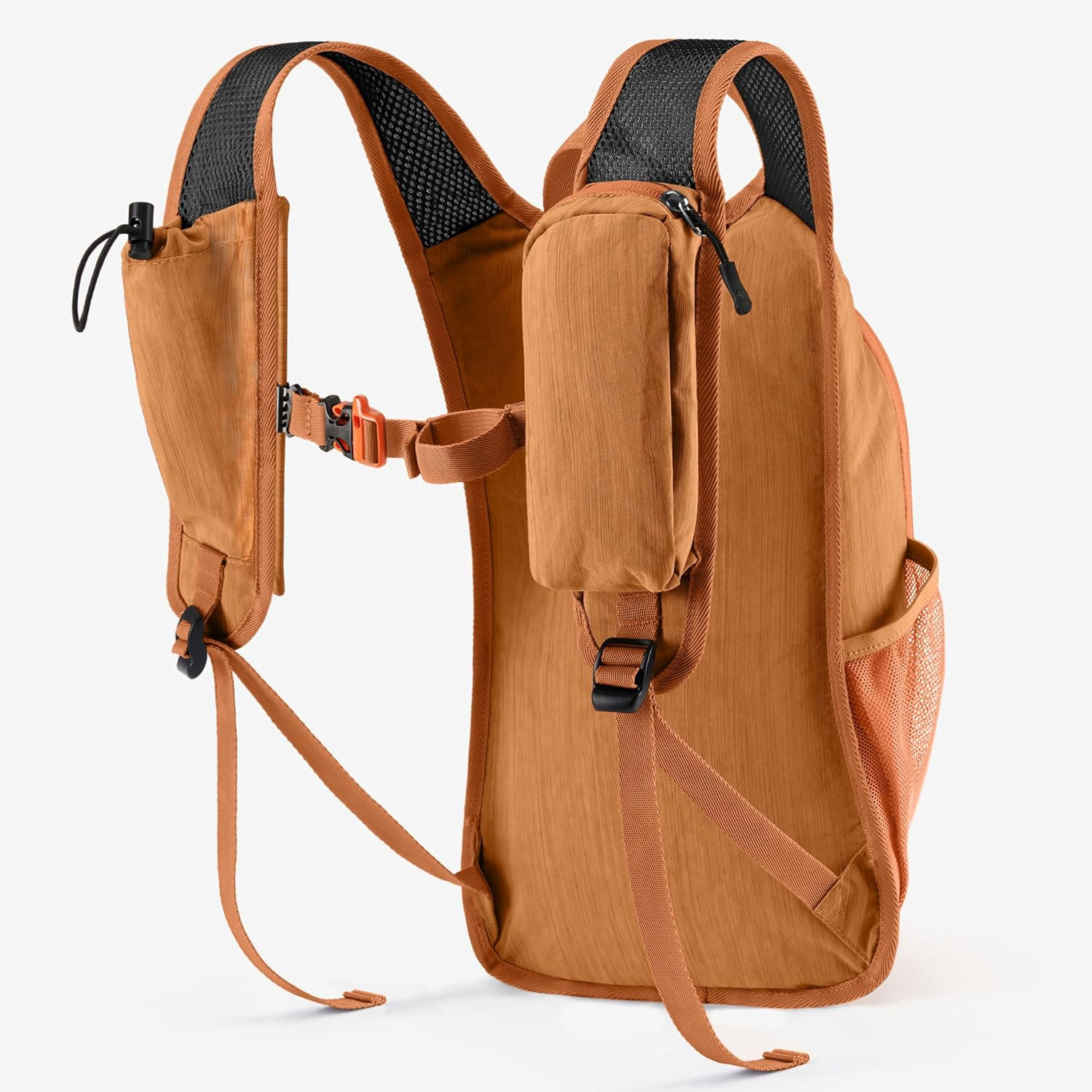 10L Lightweight Packable Hiking Backpack for Travel - Unisex (Orange)