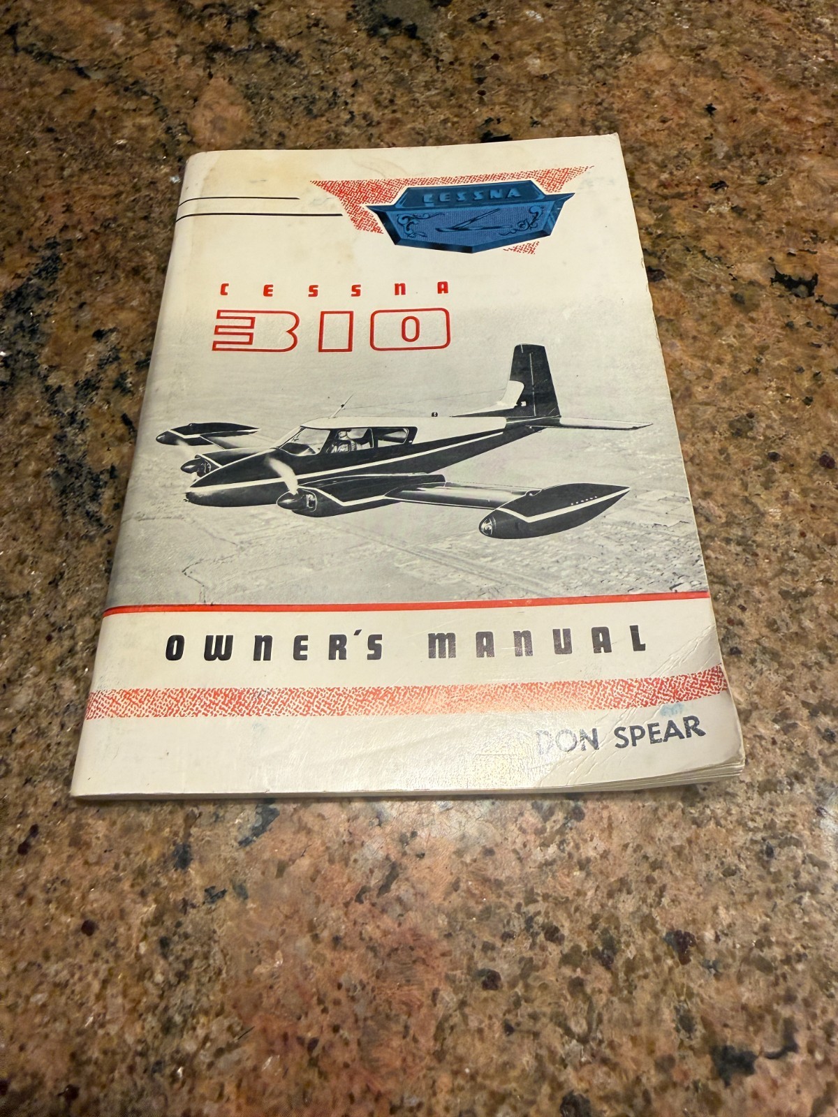 CESSNA 310 OWNER'S MANUAL 1967 Twin Engine Aircraft P-1390-13 DUKE 500 6-1-67