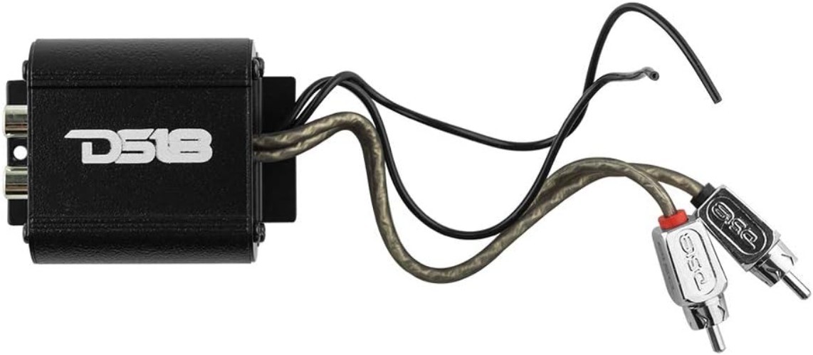 Professional RCA Noise Filter for Car Audio Systems, Eliminates Hum Noise