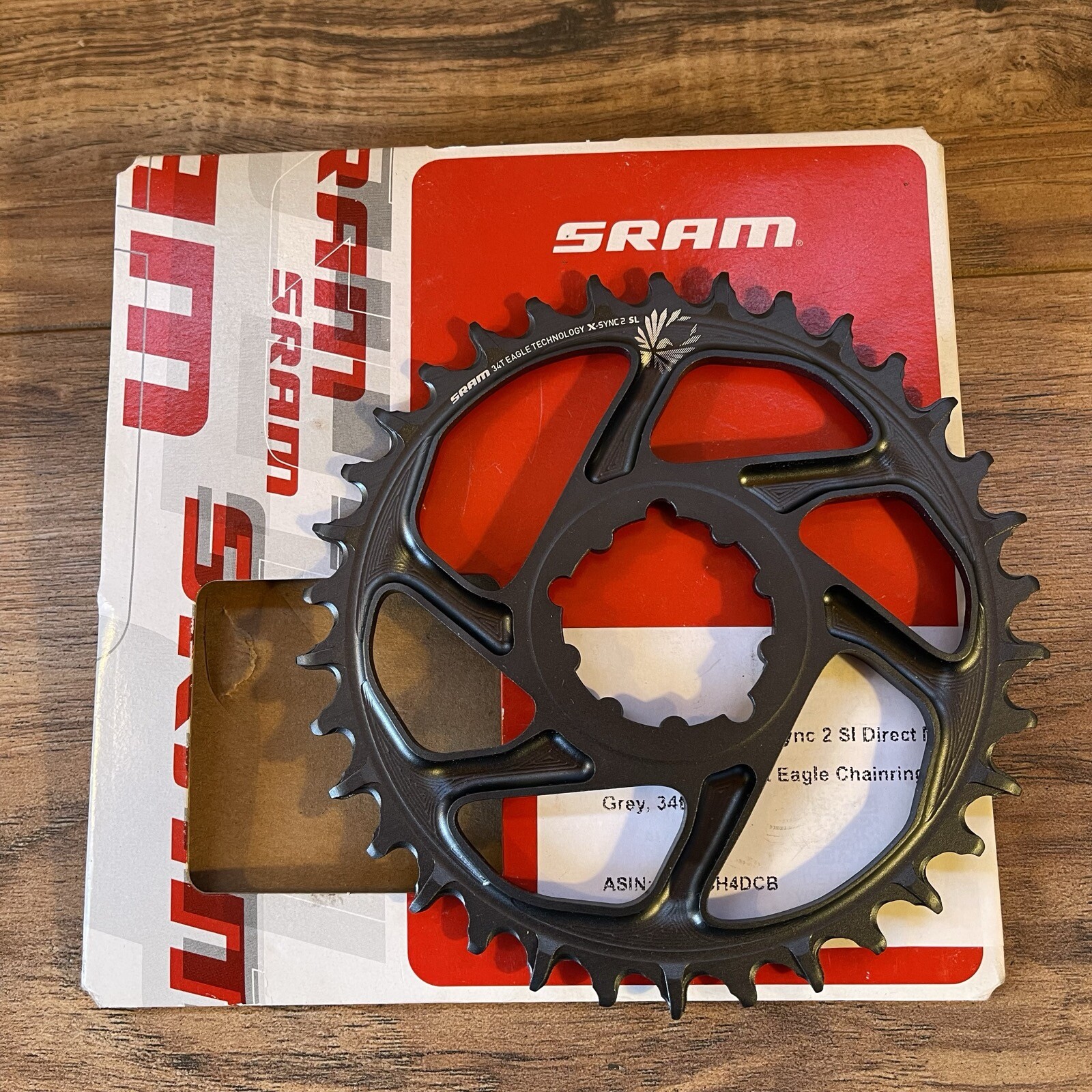 SRAM X-Sync 2 Eagle SL Direct Mount Chainring 34T Boost 3mm Offset GRAY