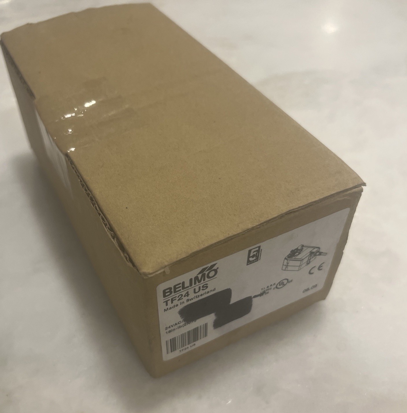 BELIMO TF24 Damper Actuator us - Includes Installation Instructions (reversible)