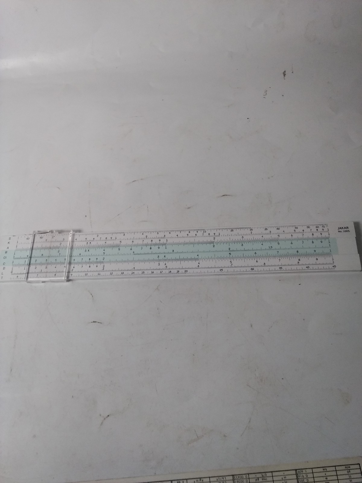 Jakar No 1005 Slide Rule in original Case