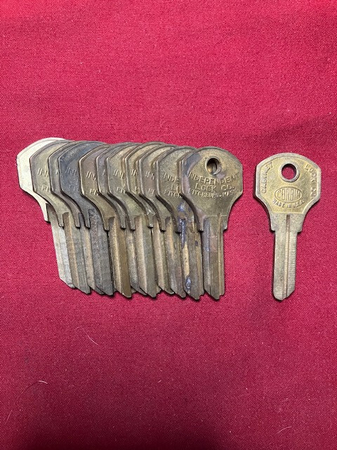 Lot Of 12 1000T(CO12) Keyblanks, For Corbin Locks