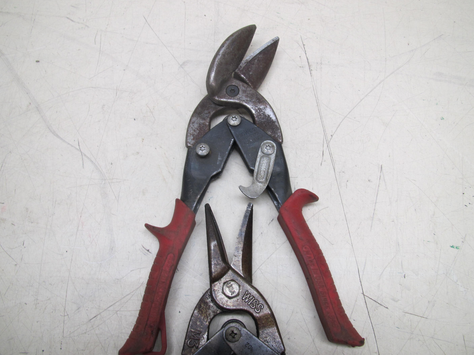 Wiss M3 Sheet Metal Shears Tin Snips & Midwest Aviation Offset Snips MWT-6510L
