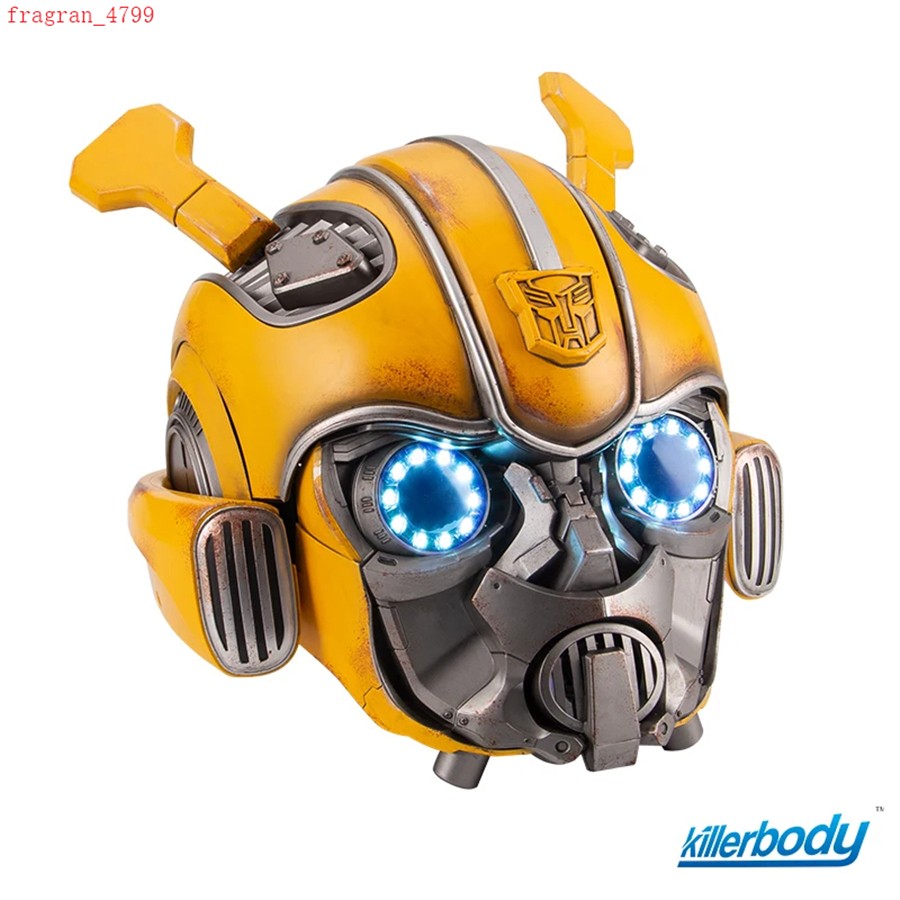 Killerbody Bumblebee Helmet 1:1 Wearable Mask Voice Control Toy Collectible Gift