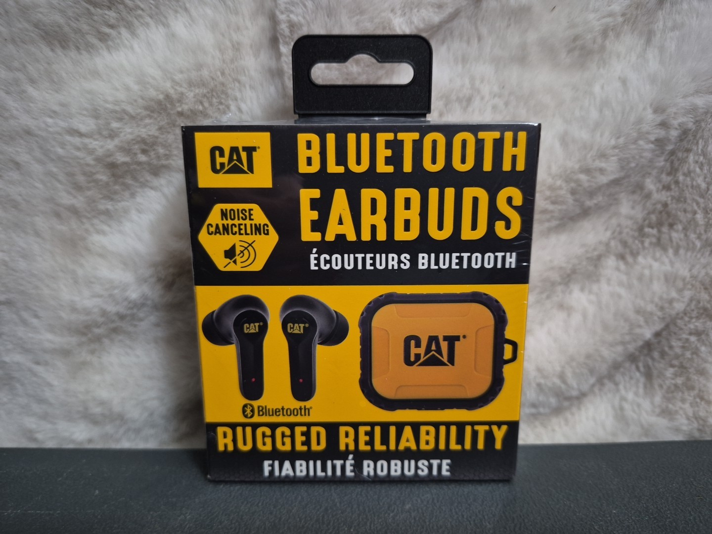 CAT Bluetooth Noise Canceling Ear Buds - Rugged Wireless Work Earbuds