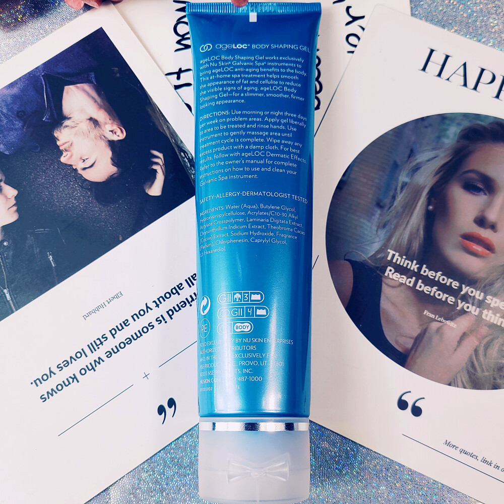 2 of Nu Skin NuSkin ageLOC Body Shaping Gel + 1 gift towel #2