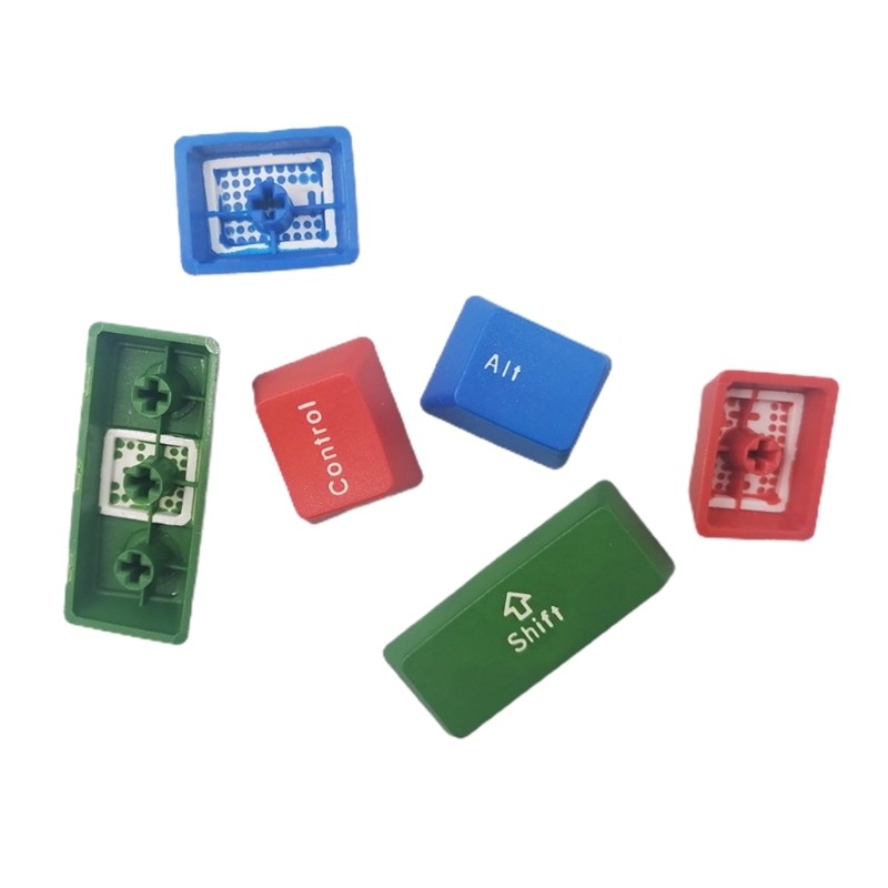 Keycaps Thick PBT Keycap Shift Contrl Alt For Mechanical Gaming Keyboards 6 Keys