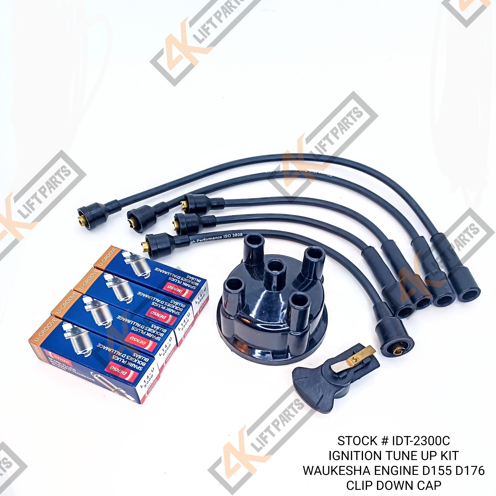 WAUKESHA D155G D176 4 CYL IGNITION TUNE KIT WITH CLIP DOWN CAP. READ DESCRIPTION