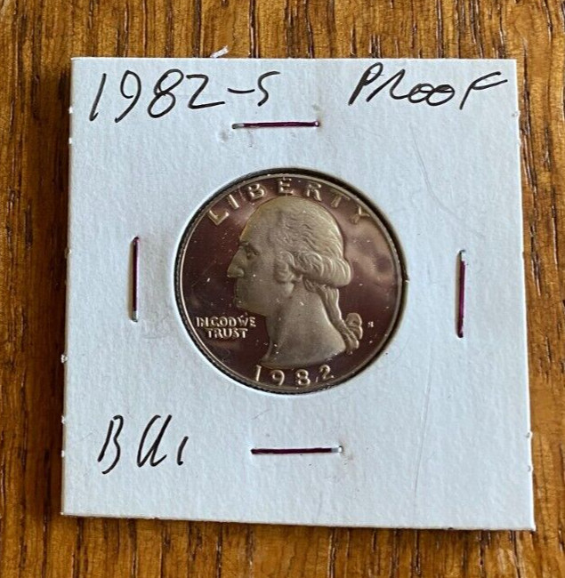 1982 S Washington Quarter