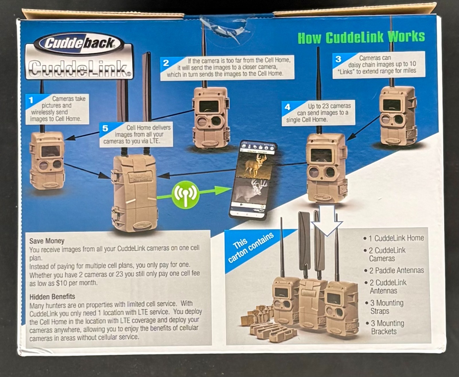 Cuddeback Cuddelink 2 Plus 1 Starter Kit With SD Cards