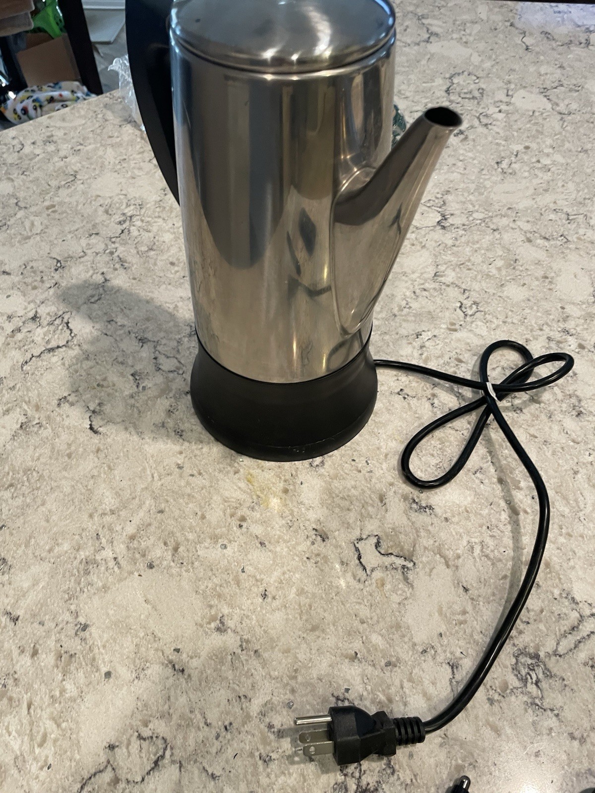 APOXCON 12 Cup Electric Coffee Percolator S/S Coffee Maker Pot, Plus Filters