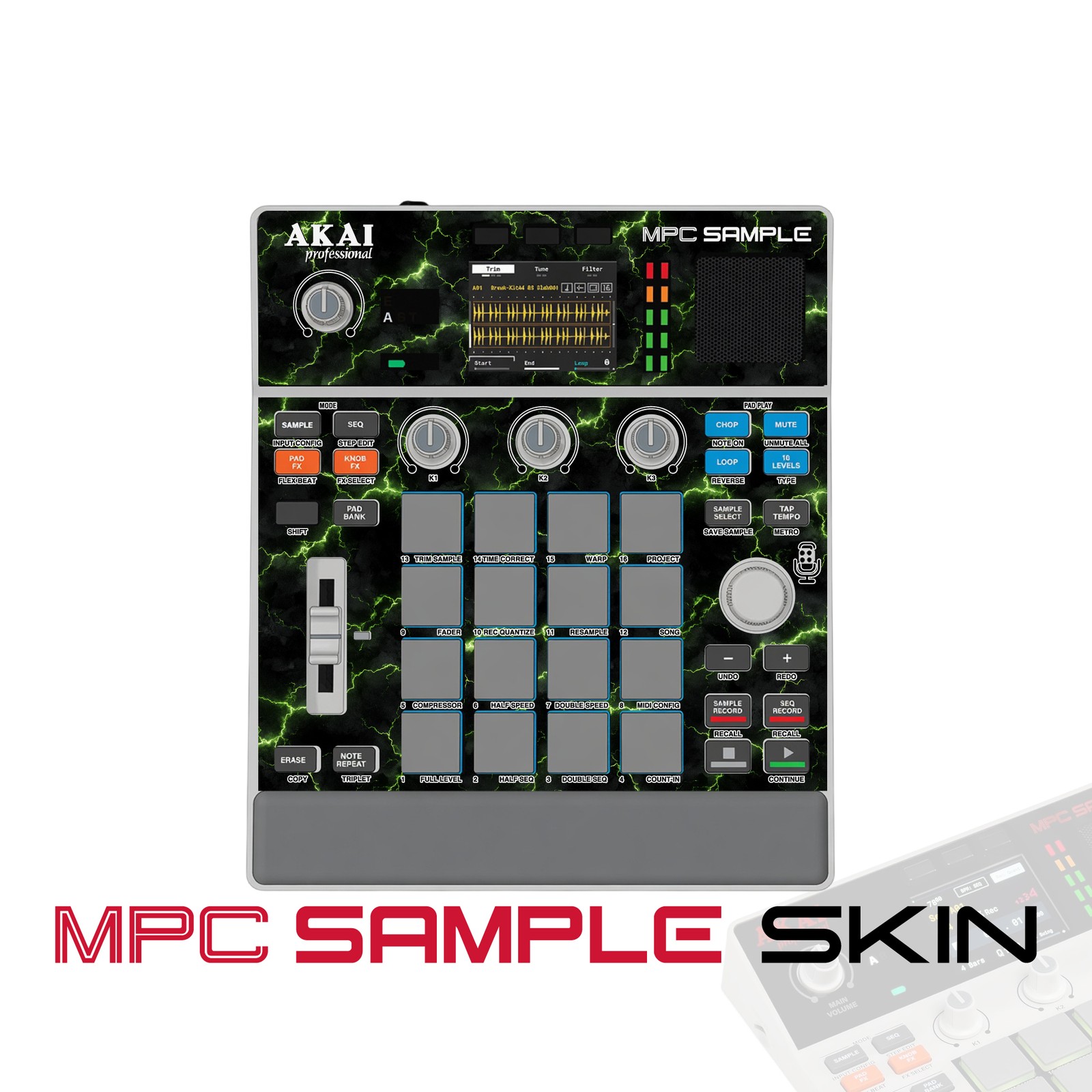 Akai MPC Sample Skin / Lightning Core