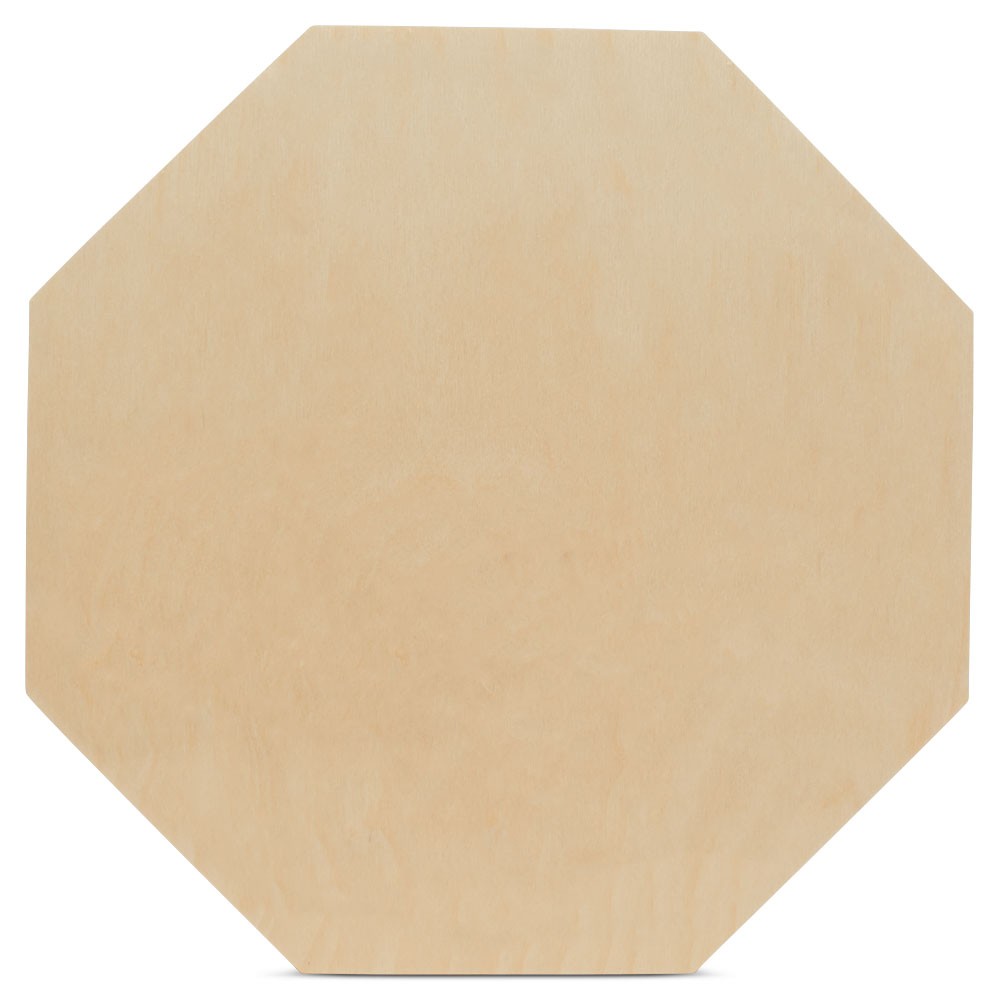Unfinished Wood Octagon Blanks 10 inch for Crafts & Honeycomb Décor|Woodpeckers