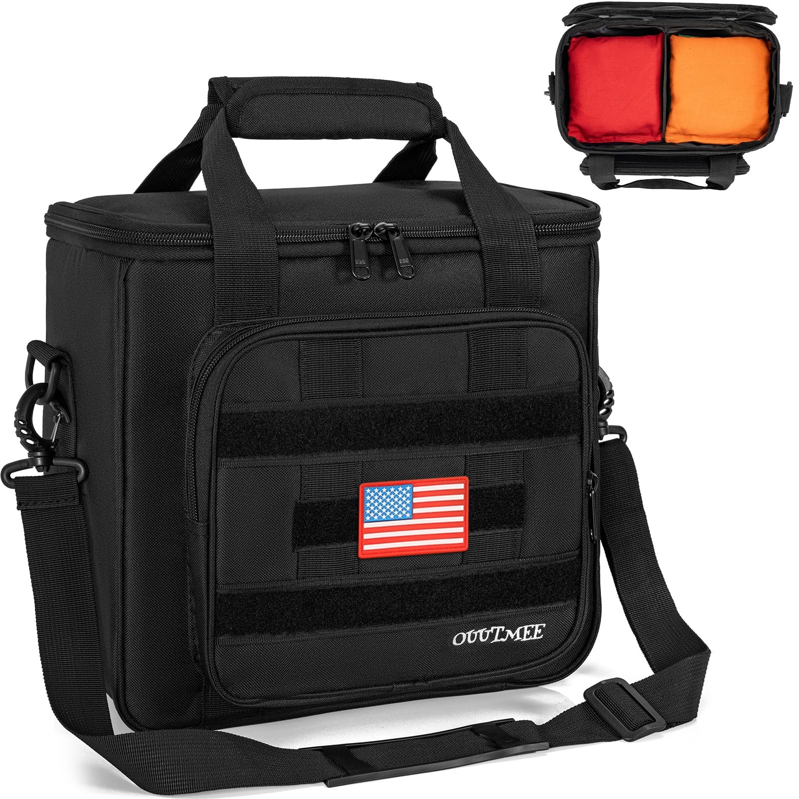 Cornhole Bag Carrying Case Holds 16 Regulation Sized Professional Cornhole Bags