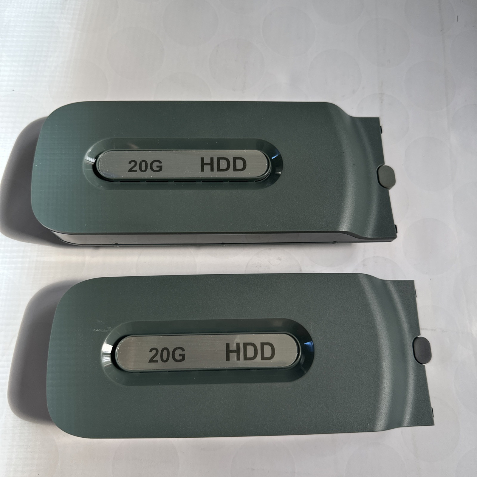 (#30). Lot of 2 Microsoft XBOX 360 External 20GB HDD Hard Drives