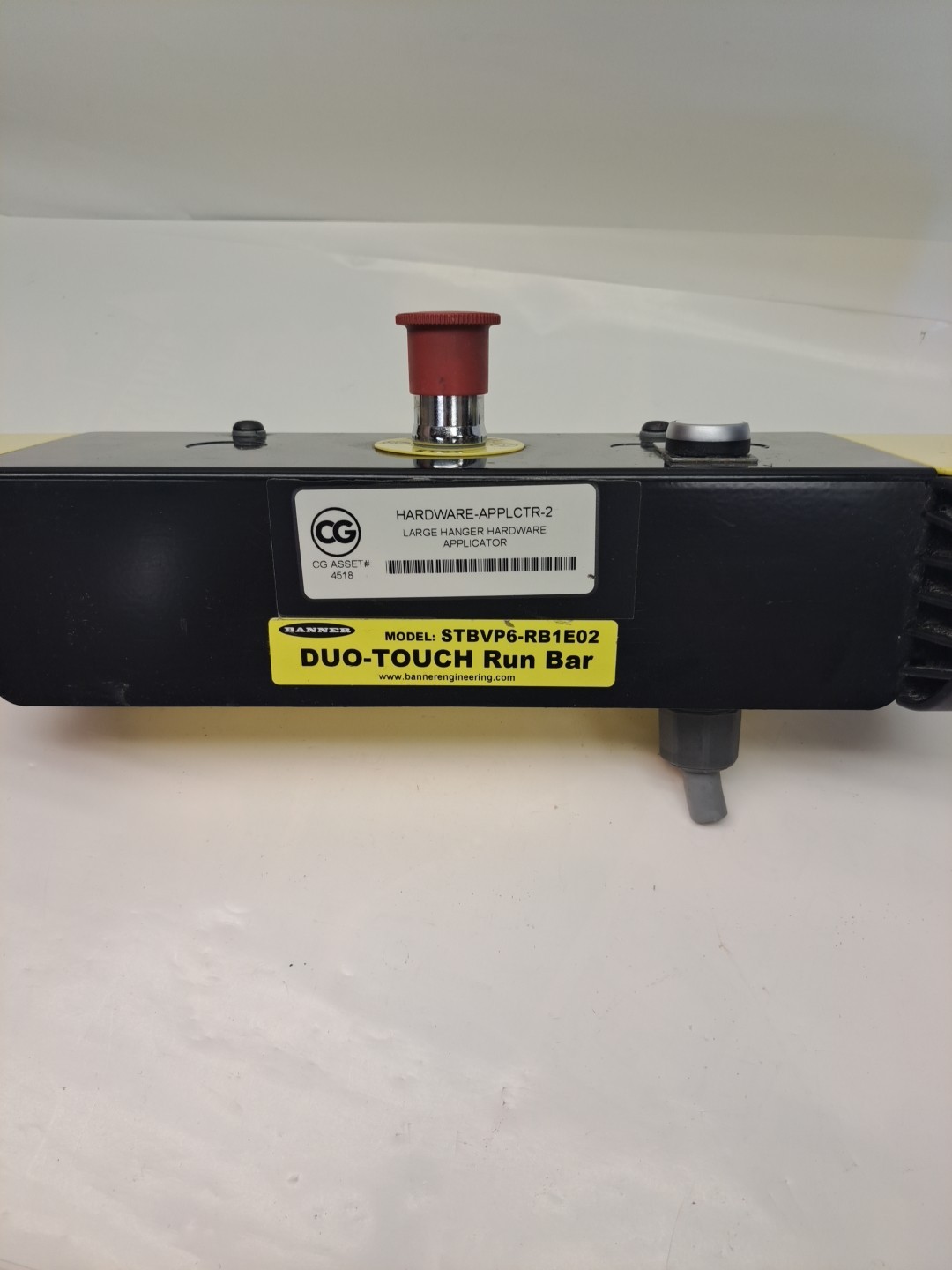 BANNER ENGINEERING STBVP6-RB1E02  with reset button   USED