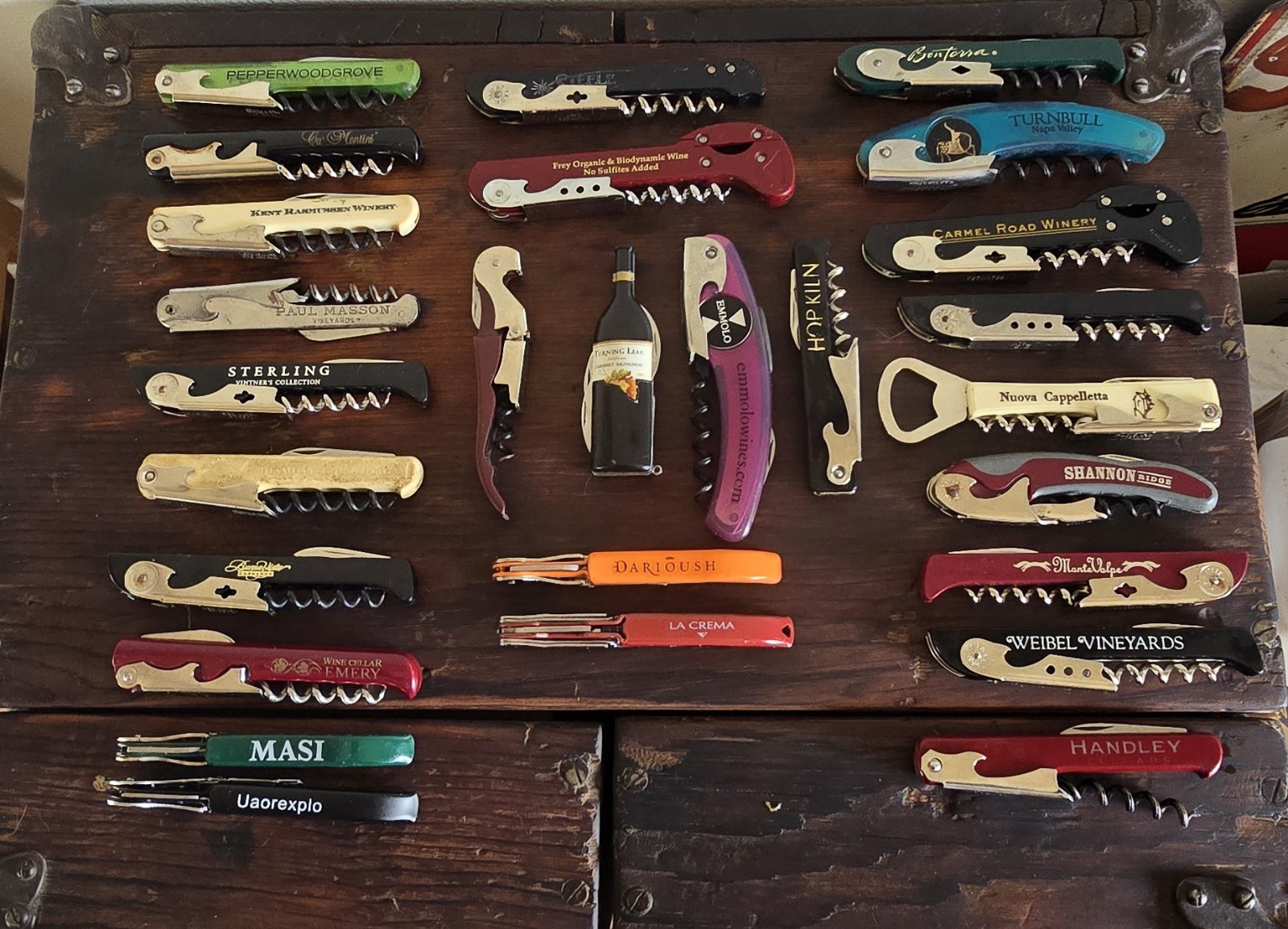 Collection Of 27 Wine Bottle Openers