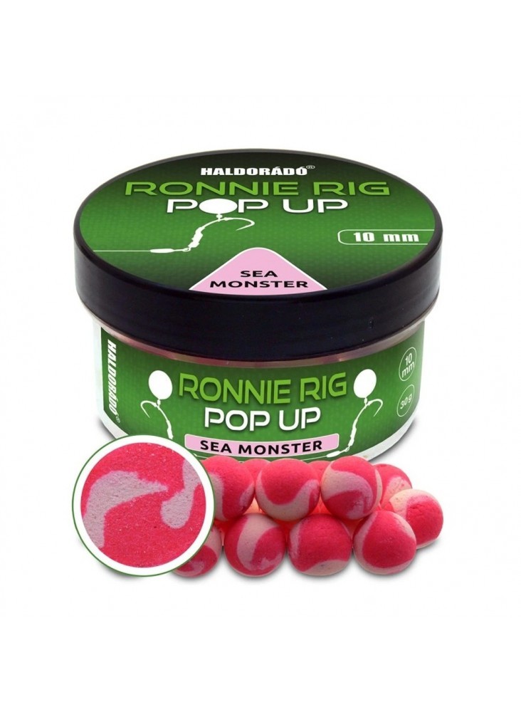 Haldorado Ronnie Rig Pop Up 10mm Sea Monster Carp Fishing Boilies