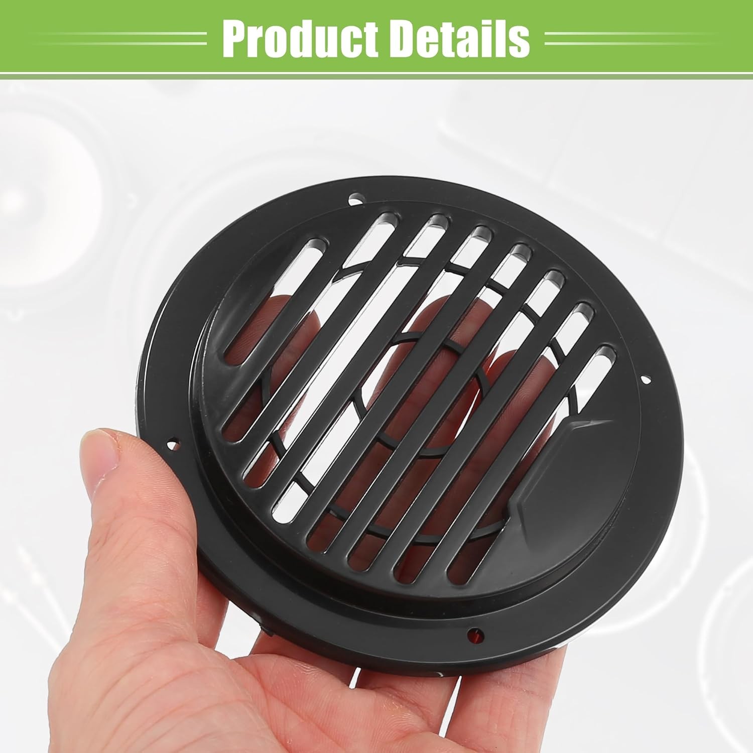 ACROPIX Universal 3" Car Speaker Grills Cover Round 3 Inch 3 inch, Black