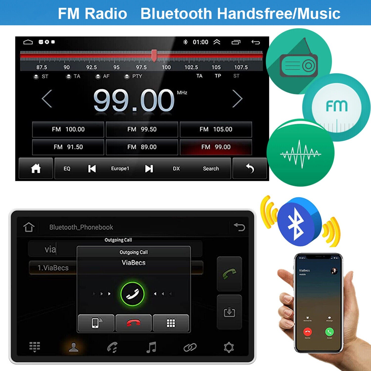 Android13 Car Stereo Radio GPS Navi Wifi FM RDS Wifi For 2015-2020 Jeep Renegade
