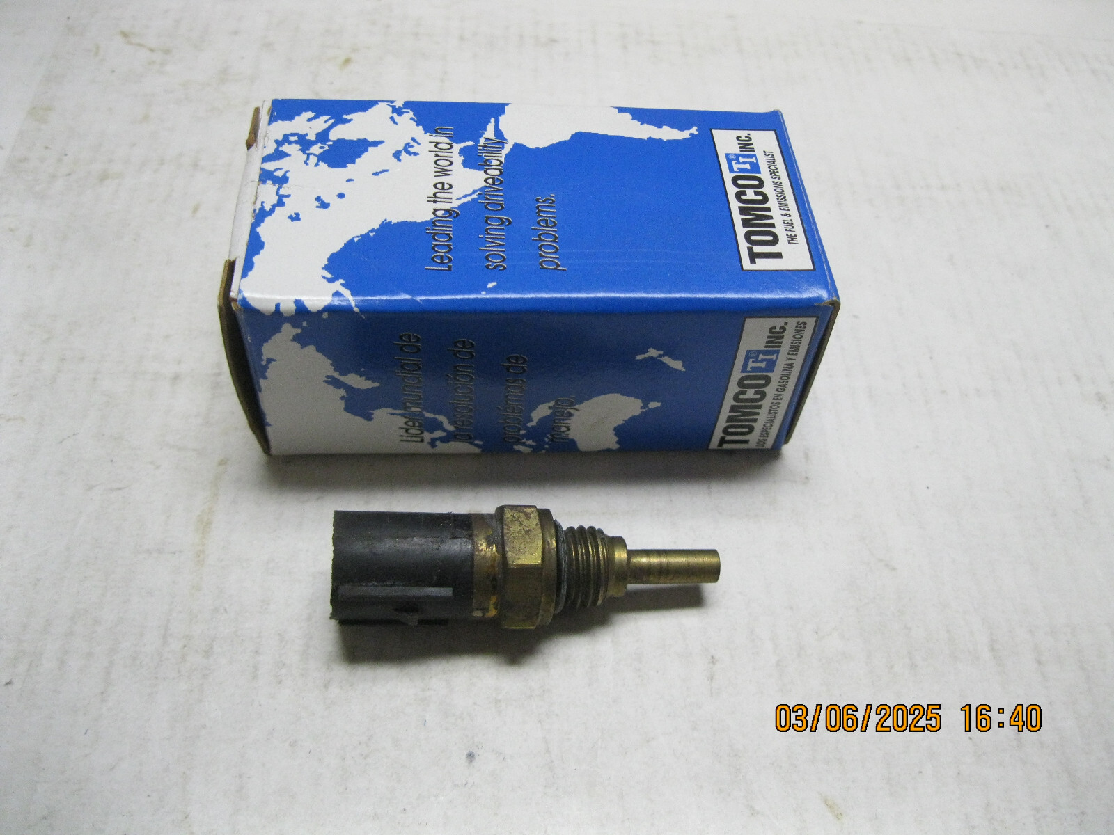 Engine Coolant Temperature Sensor Tomco 12022