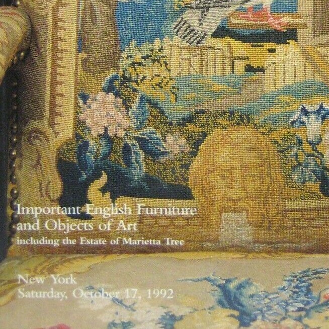Christie's Catalog PPB 1992 English Furniture Art Estate Marietta Tree 7520
