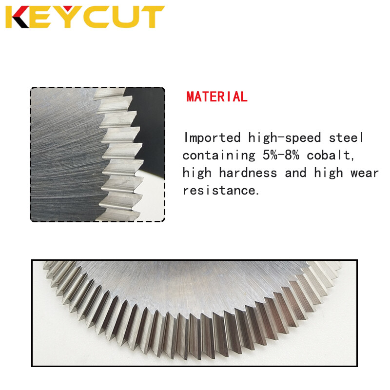 Key Cutter 68x6x16 Fit with HK ERREBI TAURUS Key Duplicator Locksmith Tools