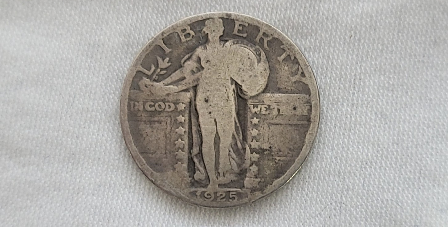 1925 Standing Liberty Quarter in Fair Condition